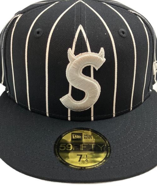SUPREME（シュプリーム）Supreme (シュプリーム) New Era (ニューエラ) 26SS DEVIL S  LOGO NEW ERA STRIPE ネイビー サイズ:57.7 7 1/4の古着・服飾アイテム