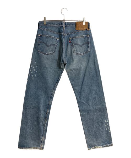 LEVI'S（リーバイス）LEVI'S (リーバイス) ダメージ加工501デニムパンツ スカイブルー サイズ:W34の古着・服飾アイテム