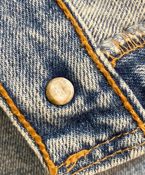 LEVI'S（リーバイス）LEVI'S (リーバイス) ダメージ加工501デニムパンツ スカイブルー サイズ:W34の古着・服飾アイテム