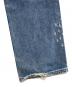 中古・古着 LEVI'S (リーバイス) ダメージ加工501デニムパンツ スカイブルー サイズ:W34：10000円