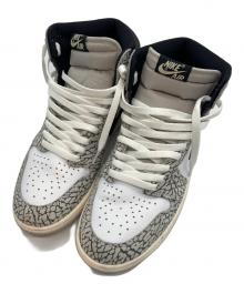 NIKE（ナイキ）の古着「Air Jordan 1 High OG "White Cement/Safari"/エアジョーダンワンハイオージーホワイトセメントサファリ」｜ブラック