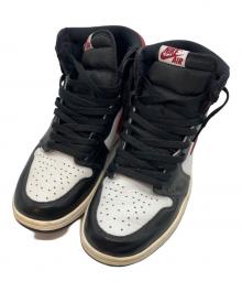 NIKE（ナイキ）の古着「Air Jordan 1 Retro High "Black/White/Sail/Gym Red"」｜ブラック
