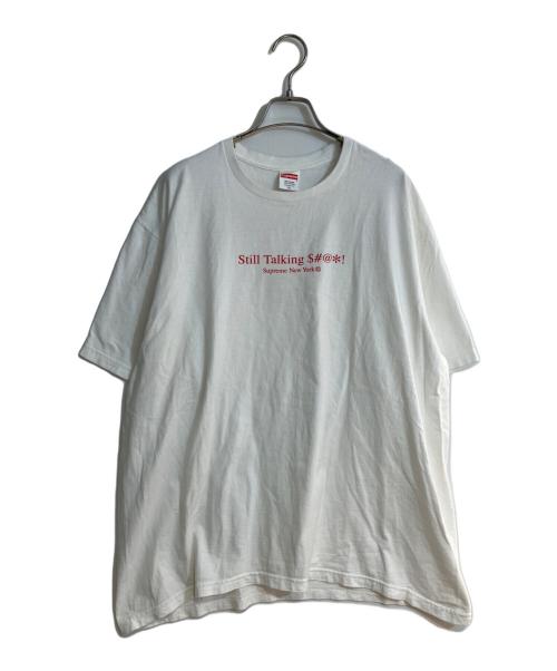 SUPREME（シュプリーム）Supreme (シュプリーム) STILL TALKING TEE ホワイト サイズ:XLの古着・服飾アイテム