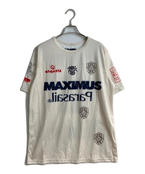 Travis Scott（トラヴィススコット）TRAVIS SCOTT (トラヴィススコット) TOURTシャツ ベージュ サイズ:Mの古着・服飾アイテム