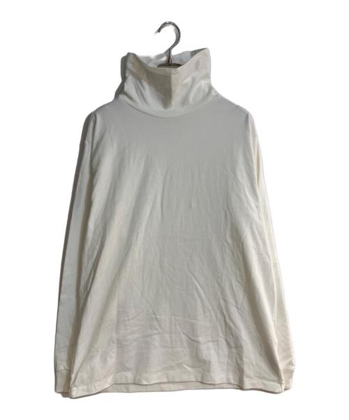 POLO RALPH LAUREN（ポロ・ラルフローレン）POLO RALPH LAUREN (ポロ・ラルフローレン) BEAMS (ビームス) タートルネックカットソー ホワイト サイズ:Sの古着・服飾アイテム