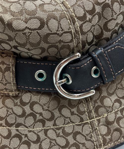 COACH（コーチ）COACH (コーチ) シグネチャーバケットハットの古着・服飾アイテム