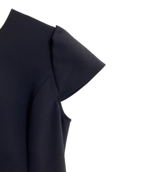 Rene（ルネ）Rene (ルネ) 25SS ボウタイショートスリーブワンピース ネイビー サイズ:36の古着・服飾アイテム