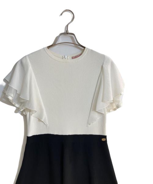 TOCCA（トッカ）TOCCA (トッカ) 【洗える！】VOYAGE ニットドレス ホワイト サイズ:XSの古着・服飾アイテム
