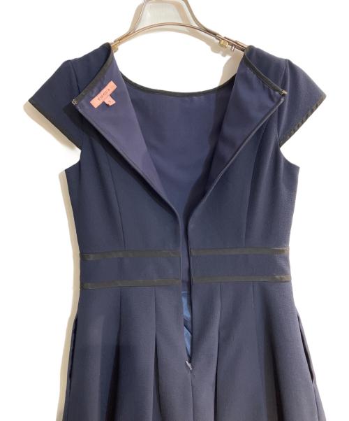 TOCCA（トッカ）TOCCA (トッカ) 【洗える！】CASCADE ドレス ネイビー サイズ:2の古着・服飾アイテム