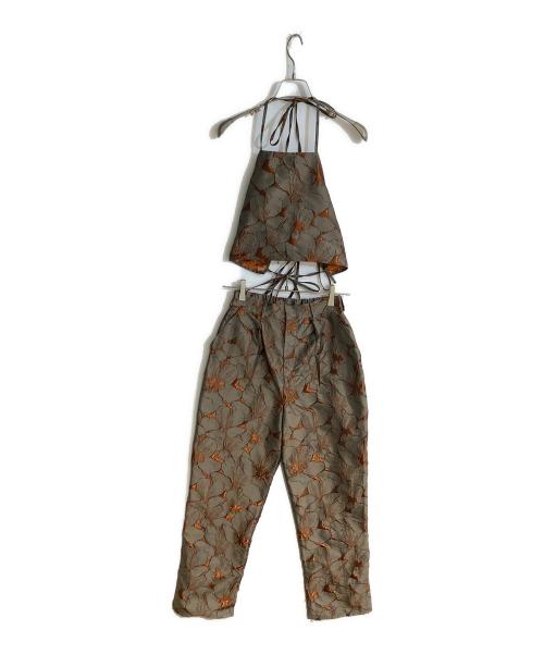 sahara（サハラ）sahara (サハラ) Flower JQ Set Up ブラウン サイズ:FREE 未使用品の古着・服飾アイテム