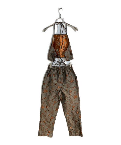 sahara（サハラ）sahara (サハラ) Flower JQ Set Up ブラウン サイズ:FREE 未使用品の古着・服飾アイテム