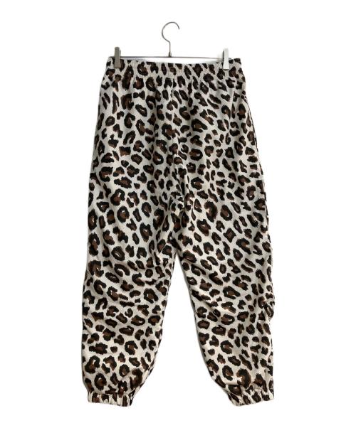 WACKO MARIA（ワコマリア）WACKO MARIA (ワコマリア) 23SS レオパードナイロントラックパンツ ブラウン×ベージュ サイズ:Sの古着・服飾アイテム