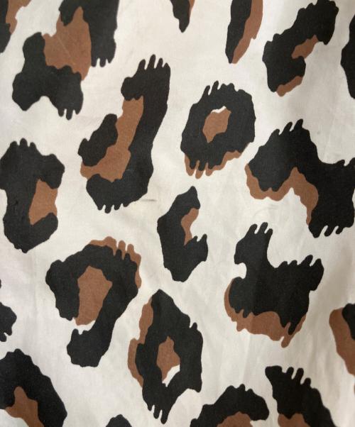 WACKO MARIA（ワコマリア）WACKO MARIA (ワコマリア) 23SS レオパードナイロントラックパンツ ブラウン×ベージュ サイズ:Sの古着・服飾アイテム