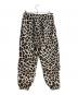 WACKO MARIA (ワコマリア) 23SS レオパードナイロントラックパンツ ブラウン×ベージュ サイズ:S：16000円