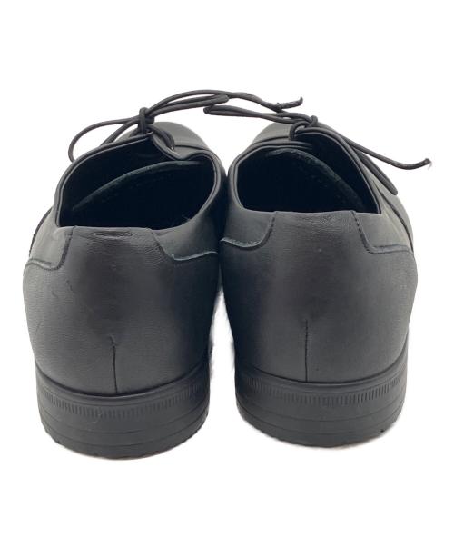 travel shoes by chausser（トラベルシューズバイショセ）TRAVEL SHOES BY CHAUSSER (トラベルシューズバイショセ) ストレートチップ レースアップレザーシューズ ブラック サイズ:SIZE 38の古着・服飾アイテム