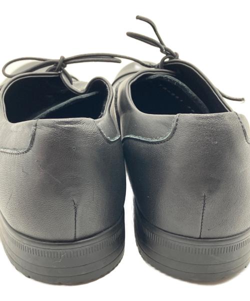 travel shoes by chausser（トラベルシューズバイショセ）TRAVEL SHOES BY CHAUSSER (トラベルシューズバイショセ) ストレートチップ レースアップレザーシューズ ブラック サイズ:SIZE 38の古着・服飾アイテム