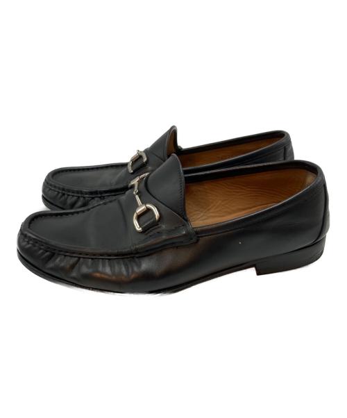 GUCCI（グッチ）GUCCI (グッチ) ビットローファー ブラック サイズ:8の古着・服飾アイテム