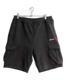 stussy（ステューシー）の古着「23SS Sport Cargo Fleece Short/スポーツカーゴフリースショーツ」｜ブラック