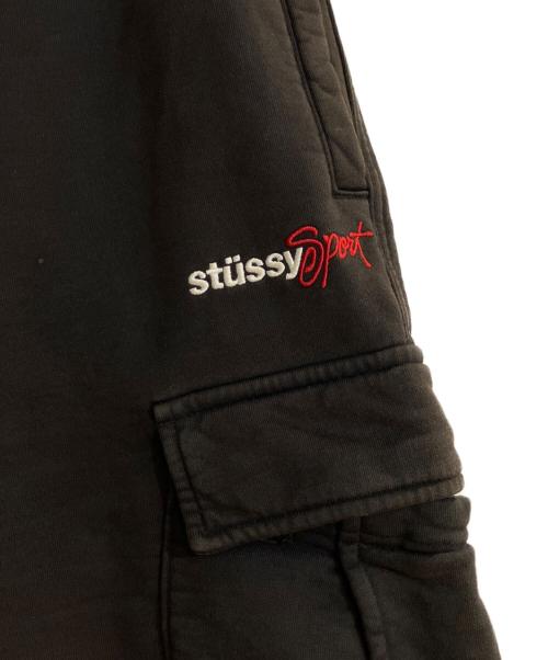 stussy（ステューシー）stussy (ステューシー) 23SS Sport Cargo Fleece Short/スポーツカーゴフリースショーツ ブラック サイズ:XLの古着・服飾アイテム