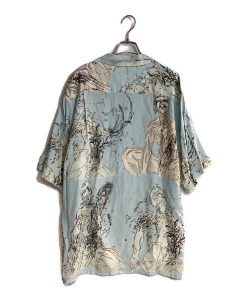 WACKO MARIA（ワコマリア）WACKO MARIA (ワコマリア) HAWAIIAN SHIRT(TYPE-5) スカイブルー サイズ:XLの古着・服飾アイテム