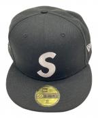 SUPREME×New Eraシュプリーム×ニューエラ）の古着「Screw Ball S Logo」｜ブラック
