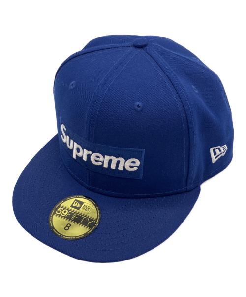 New Era（ニューエラ）New Era (ニューエラ) Supreme (シュプリーム) MLB Teams Box Logo ブルー サイズ:8の古着・服飾アイテム
