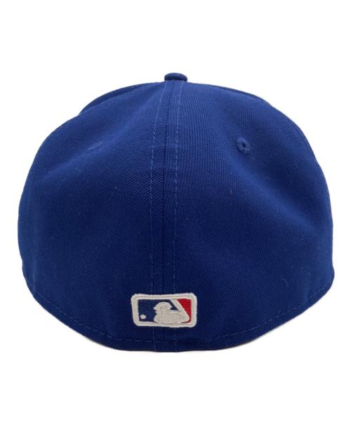 New Era（ニューエラ）New Era (ニューエラ) Supreme (シュプリーム) MLB Teams Box Logo ブルー サイズ:8の古着・服飾アイテム