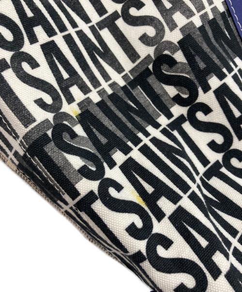 SAINT MICHAEL（セントマイケル）SAINT MICHAEL (セントマイケル) TOTE SAINT NAVY/トート セント ネイビー ベージュの古着・服飾アイテム