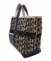 SAINT MICHAEL (セントマイケル) TOTE SAINT NAVY/トート セント ネイビー ベージュ：16000円