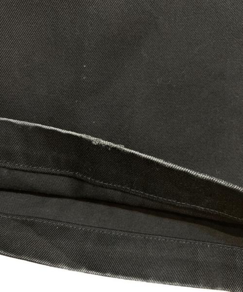 DESCENDANT（ディセンダント）DESCENDANT (ディセンダント) SF TWILL WIDE TROUSERS/エスエフ ツイル ワイド トラウザーズ ブラック サイズ:2の古着・服飾アイテム