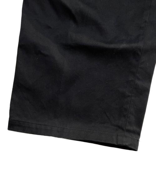 DESCENDANT（ディセンダント）DESCENDANT (ディセンダント) SF TWILL WIDE TROUSERS/エスエフ ツイル ワイド トラウザーズ ブラック サイズ:2の古着・服飾アイテム