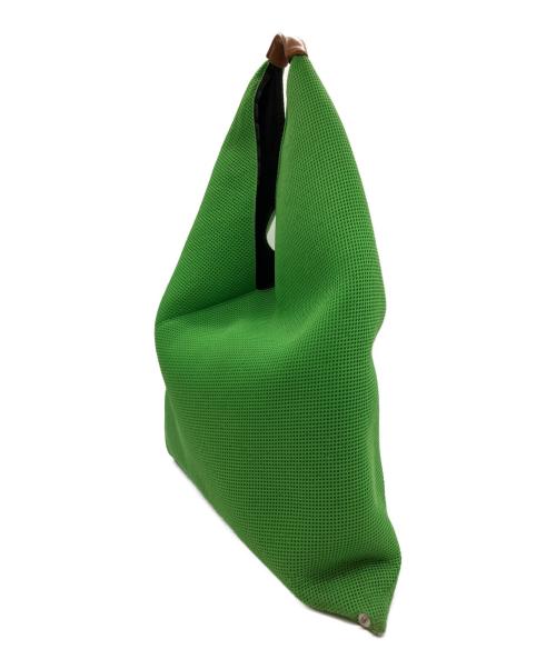 MM6 Maison Margiela（エムエムシックスメゾンマルジェラ）MM6 Maison Margiela (エムエムシックスメゾンマルジェラ) メッシュジャパニーズトートバッグ グリーンの古着・服飾アイテム