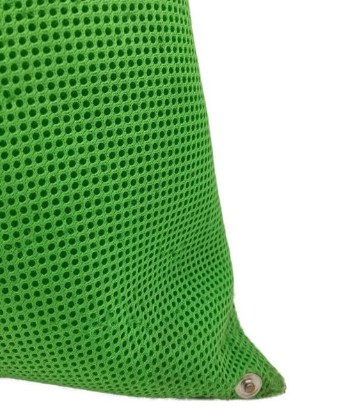 MM6 Maison Margiela（エムエムシックスメゾンマルジェラ）MM6 Maison Margiela (エムエムシックスメゾンマルジェラ) メッシュジャパニーズトートバッグ グリーンの古着・服飾アイテム