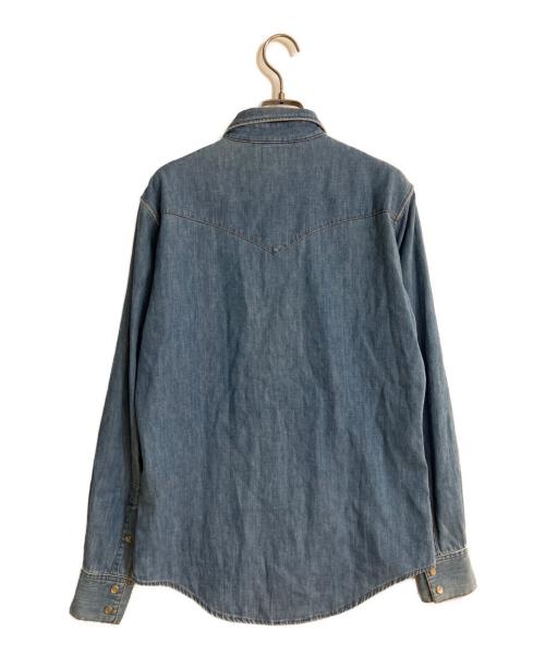 CELINE（セリーヌ）CELINE (セリーヌ) デニムシャツ ブルー サイズ:Sの古着・服飾アイテム