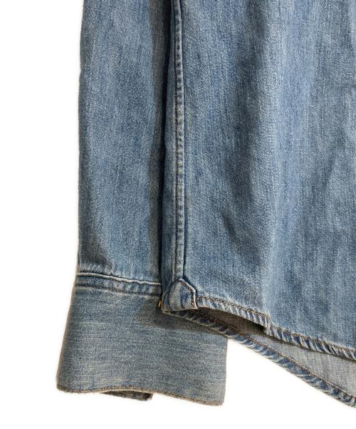 CELINE（セリーヌ）CELINE (セリーヌ) デニムシャツ ブルー サイズ:Sの古着・服飾アイテム