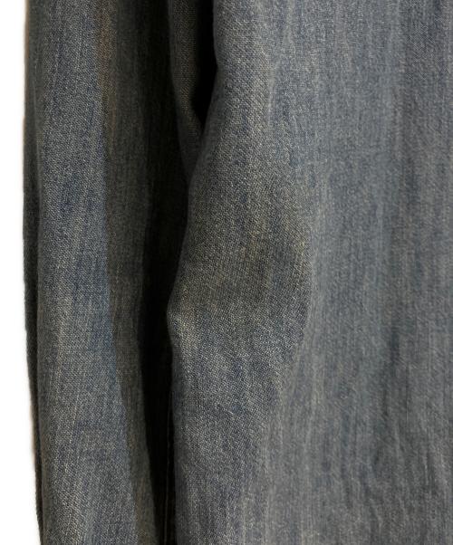 CELINE（セリーヌ）CELINE (セリーヌ) デニムシャツ ブルー サイズ:Sの古着・服飾アイテム