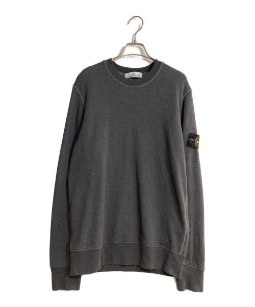 STONE ISLAND（ストーンアイランド）STONE ISLAND (ストーンアイランド) クルーネックスウェット グレー サイズ:Mの古着・服飾アイテム