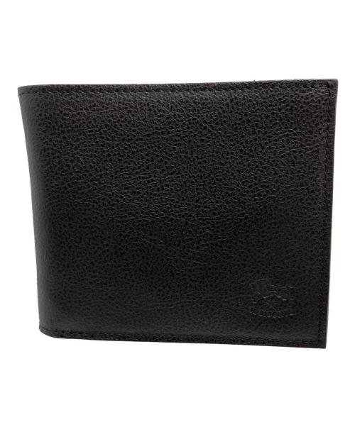 IL BISONTE（イル ビゾンテ）IL BISONTE (イル ビゾンテ) 2つ折り財布 ブラックの古着・服飾アイテム