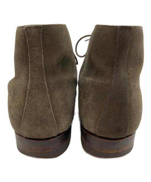 Crockett & Jones（クロケット＆ジョーンズ）Crockett & Jones (クロケット＆ジョーンズ) SHIPS別注スエードチャッカブーツ グリーン サイズ:25の古着・服飾アイテム