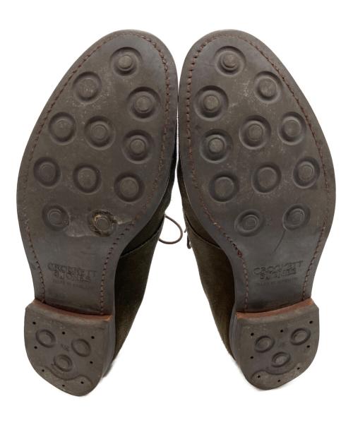 Crockett & Jones（クロケット＆ジョーンズ）Crockett & Jones (クロケット＆ジョーンズ) SHIPS別注スエードチャッカブーツ グリーン サイズ:25の古着・服飾アイテム