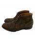 Crockett & Jones (クロケット＆ジョーンズ) SHIPS別注スエードチャッカブーツ グリーン サイズ:25：15000円