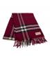 BURBERRY LONDON（バーバリーロンドン）の古着「カシミヤマフラー」｜パープル