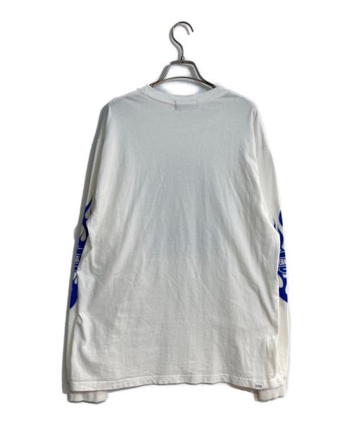 Hysteric Glamour（ヒステリックグラマー）Hysteric Glamour (ヒステリックグラマー) MOTOR CITY BABY Tシャツ ホワイト サイズ:Ｌの古着・服飾アイテム