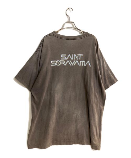 SAINT MICHAEL（セントマイケル）SAINT MICHAEL (セントマイケル) SORAYAMAコラボプリントTシャツ グレー サイズ:XLの古着・服飾アイテム