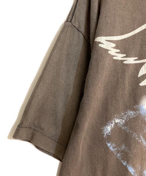 SAINT MICHAEL（セントマイケル）SAINT MICHAEL (セントマイケル) SORAYAMAコラボプリントTシャツ グレー サイズ:XLの古着・服飾アイテム