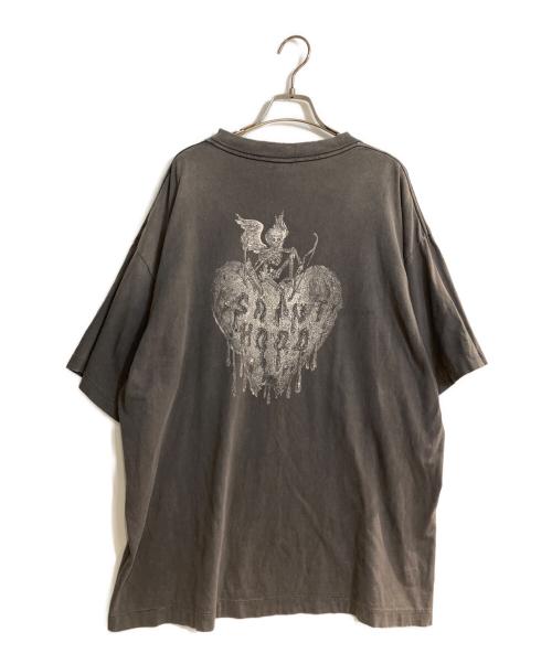 SAINT MICHAEL（セントマイケル）SAINT MICHAEL (セントマイケル) NEIGHBORHOOD (ネイバーフッド) STHD . SS TEE FEARLESS/エスティーエイチディー ショートスリーブ ティー ピアレス ブラック サイズ:XLの古着・服飾アイテム