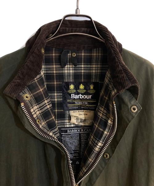 Barbour（バブアー）Barbour (バブアー) BORDER JACKET/ボーダー・ジャケット グリーン サイズ:C44/112cmの古着・服飾アイテム