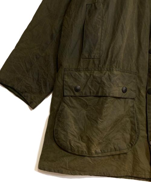 Barbour（バブアー）Barbour (バブアー) BORDER JACKET/ボーダー・ジャケット グリーン サイズ:C44/112cmの古着・服飾アイテム