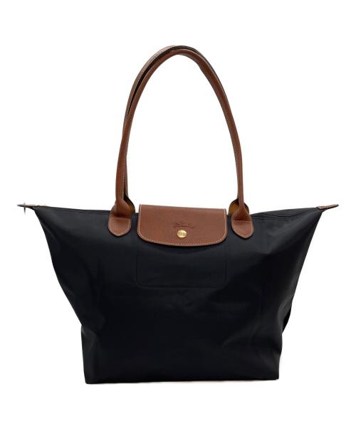 LONGCHAMP（ロンシャン）LONGCHAMP (ロンシャン) トートバッグ ブラックの古着・服飾アイテム