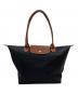LONGCHAMP（ロンシャン）の古着「トートバッグ」｜ブラック